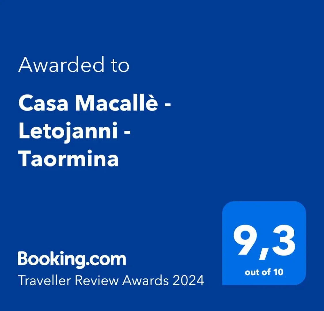 Casa Macalle - Letojanni - Taormina Olaszország
